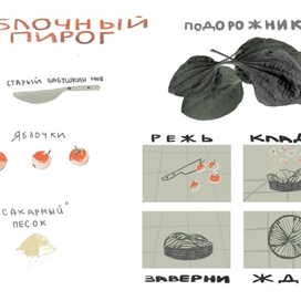 Зин "кулинарная книга забытых рецептов"