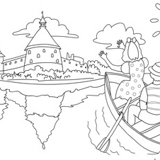 Раскраска Шлиссельбург