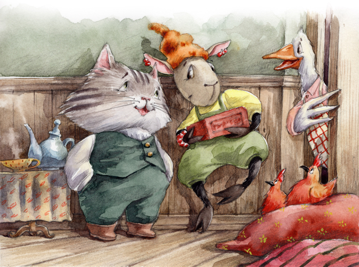 Кот Платон и тайна белых ос