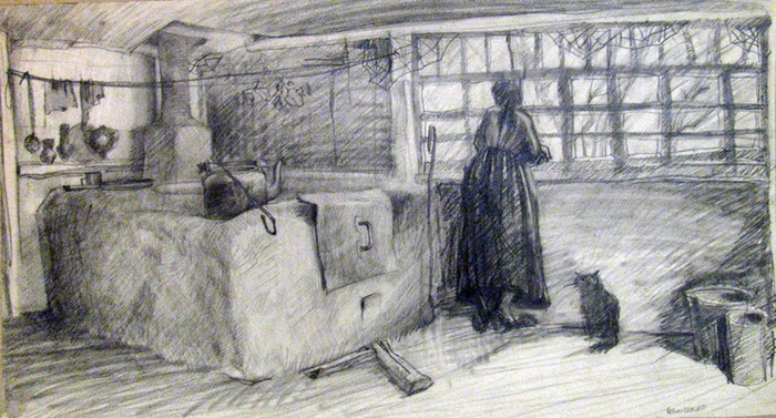 Осень в деревне.