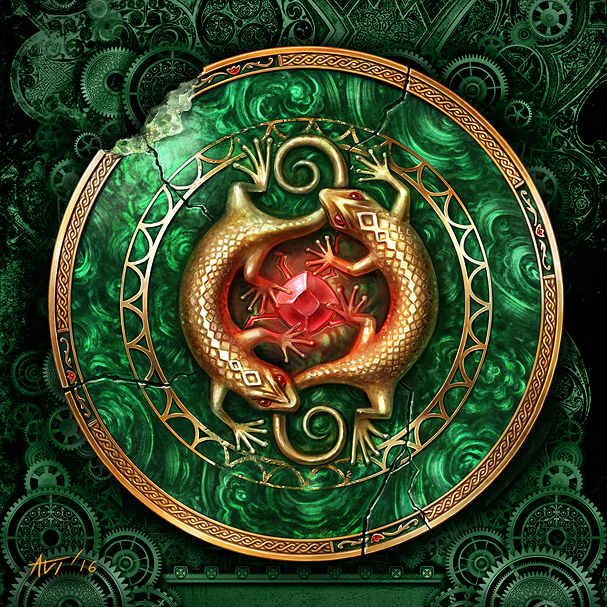 Золотые ящерки