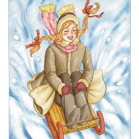 Иллюстрация "Рождественские стихи"