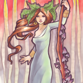 лесная колдунья