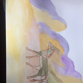 Судан. Телега