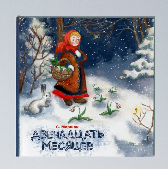 Обложка к книге "Двенадцать месяцев"