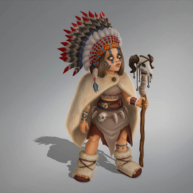 Шаман, концепт-арт