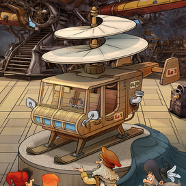 Вертолёт Леонардо.