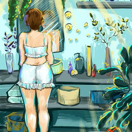 Иллюстрация для открытки