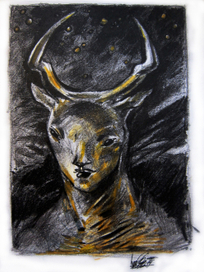 черный рогатый хрень