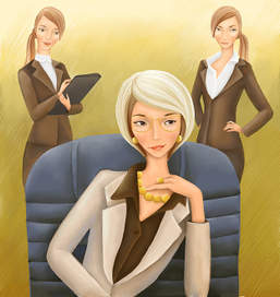 иллюстрация для студии Лебедева