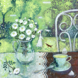 Белый шиповник