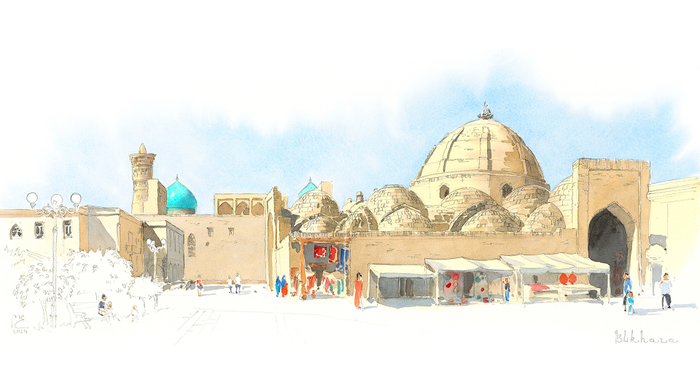 Торговые купола Бухары