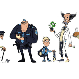 Набор персонажей