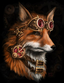 steampunk fox