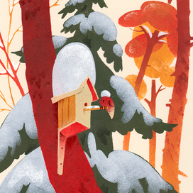 Скворечник в Переделкино