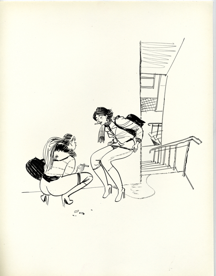 Школьницы в моем подъезде