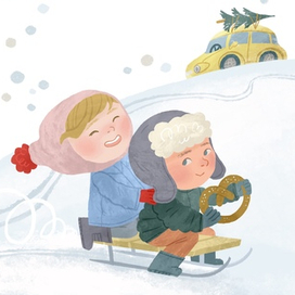 Из книжки "Что мы делали зимой" 