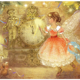 Старинные часы 