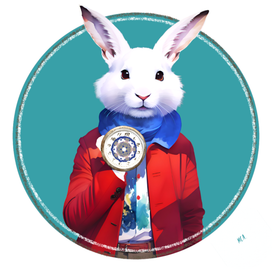 Белый Кролик. Аватар/Логотип