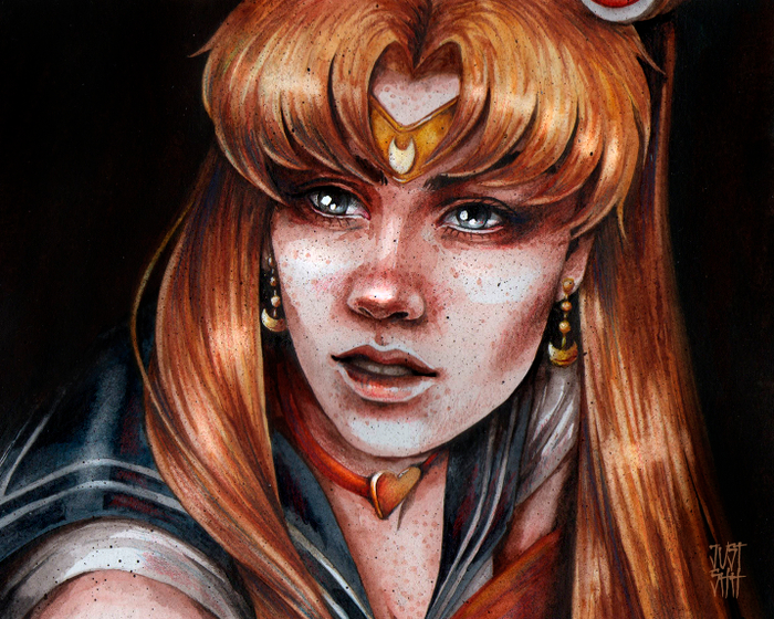 Sailor moon (redraw challenge)