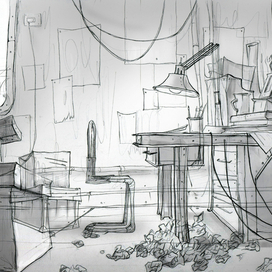 Серый город