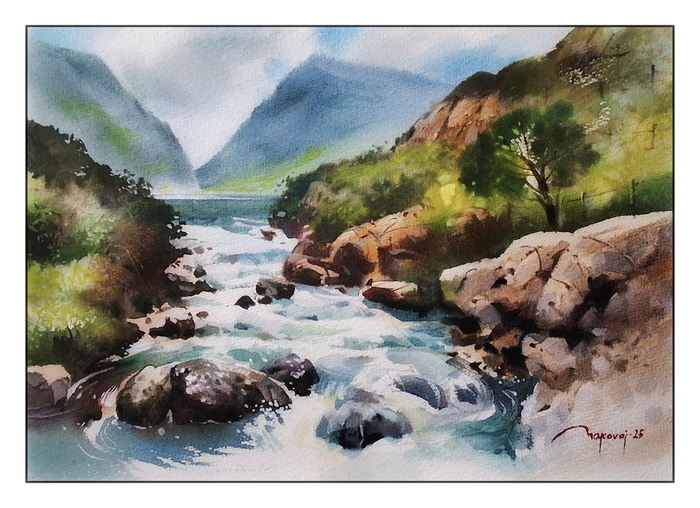 ,,Бурный поток,,