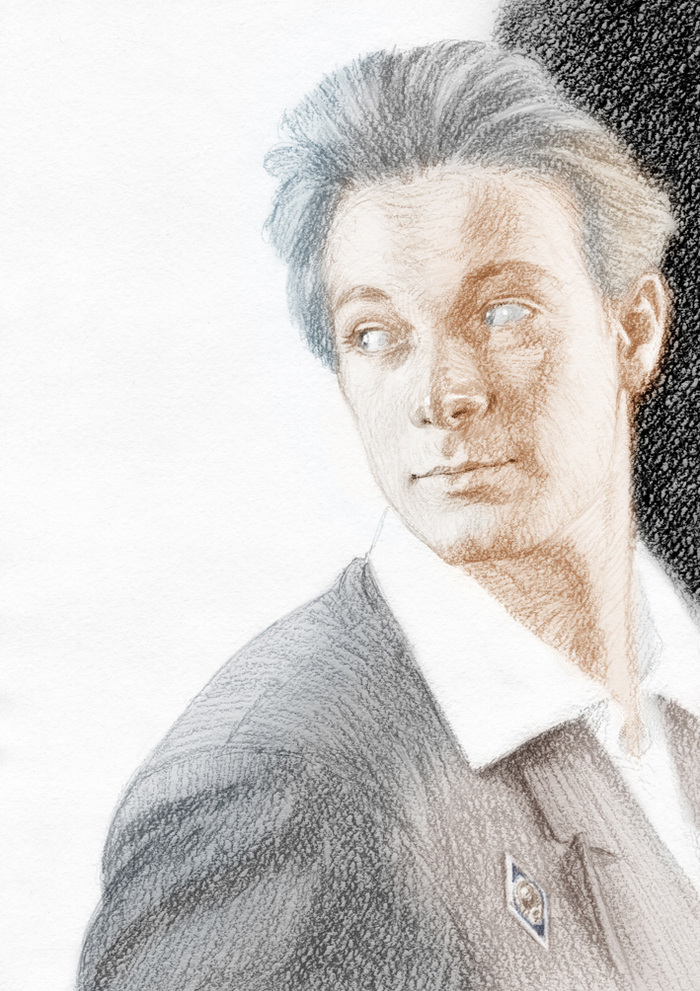 Иллюстрация к роману А. Лиханова "Оглянись на повороте или хроника забытого времени".