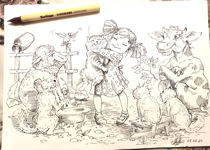 обнимашки.. скетч