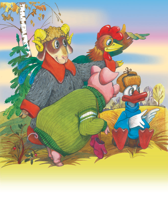 Сказка "Зимовье зверей"