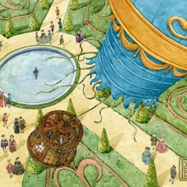 Баран, утка и петух летят над Версалем