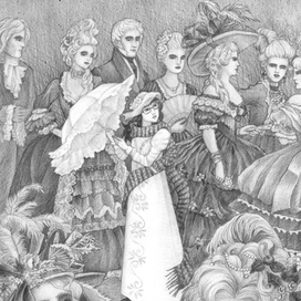 LA PASSE MIROIR Кристель Дабо "Сквозь зеркала"