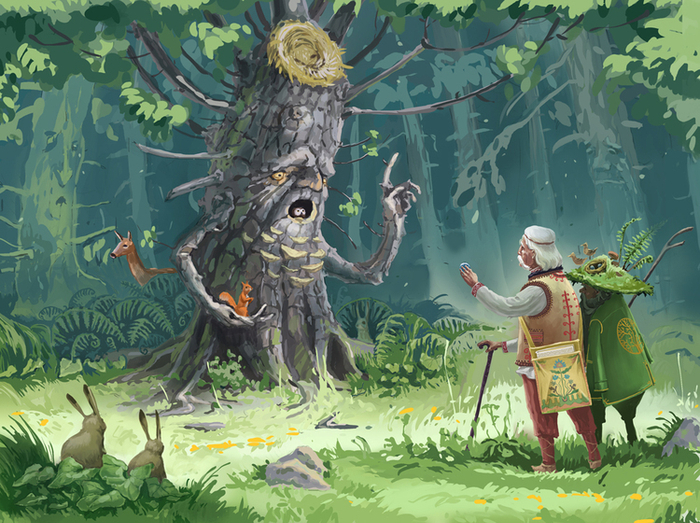 Иллюстрация к сказке, №5