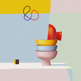 Abstraction. Still life.