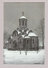 "Андроников монастырь.Спасский храм."