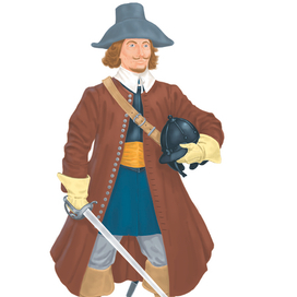 КАВАЛЕРИСТ ВРЕМЁН ГРАЖДАНСКОЙ ВОЙНЫ В АНГЛИИ