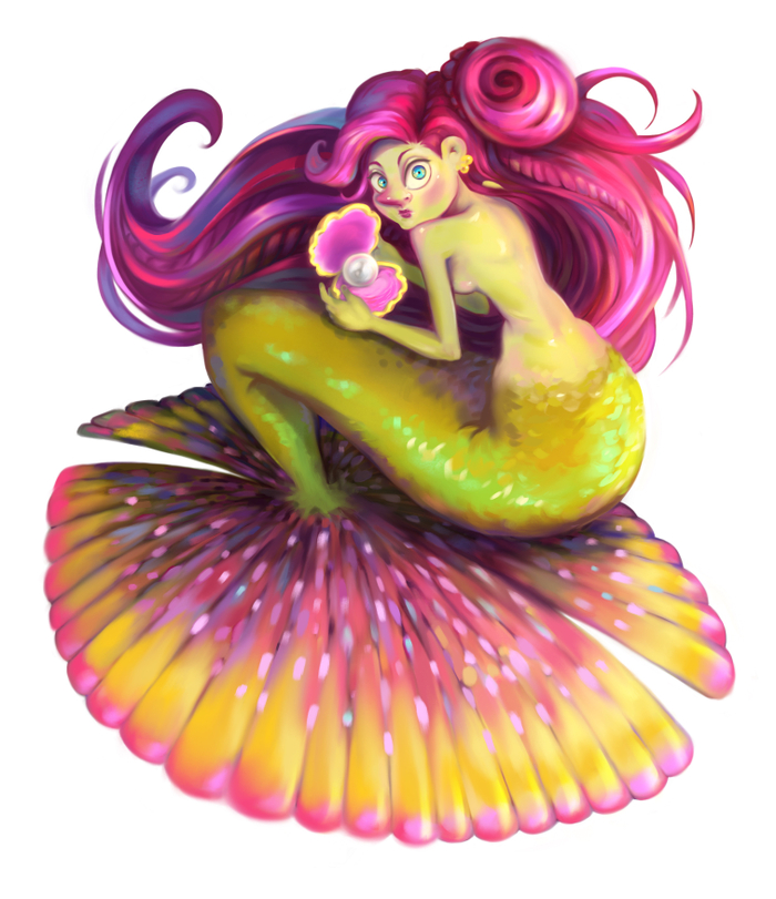 Mermay. Seashell