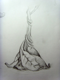 карандашный эскиз