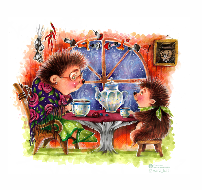 В гостях у бабули