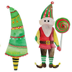 новогодний сладкий гном