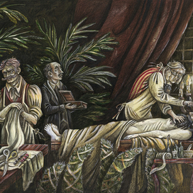 Иллюстрации к сборнику произведений Н.Н Каразина «Рождественские рассказы», издатель ИП Мамонов В.В.