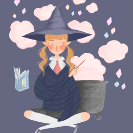 Ведьмочка студент