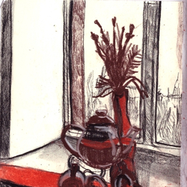 Небольшой рабочий натюрморт