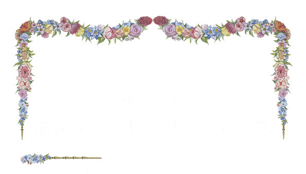 Рамка из цветов