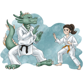 Стилизованный портрет, принт