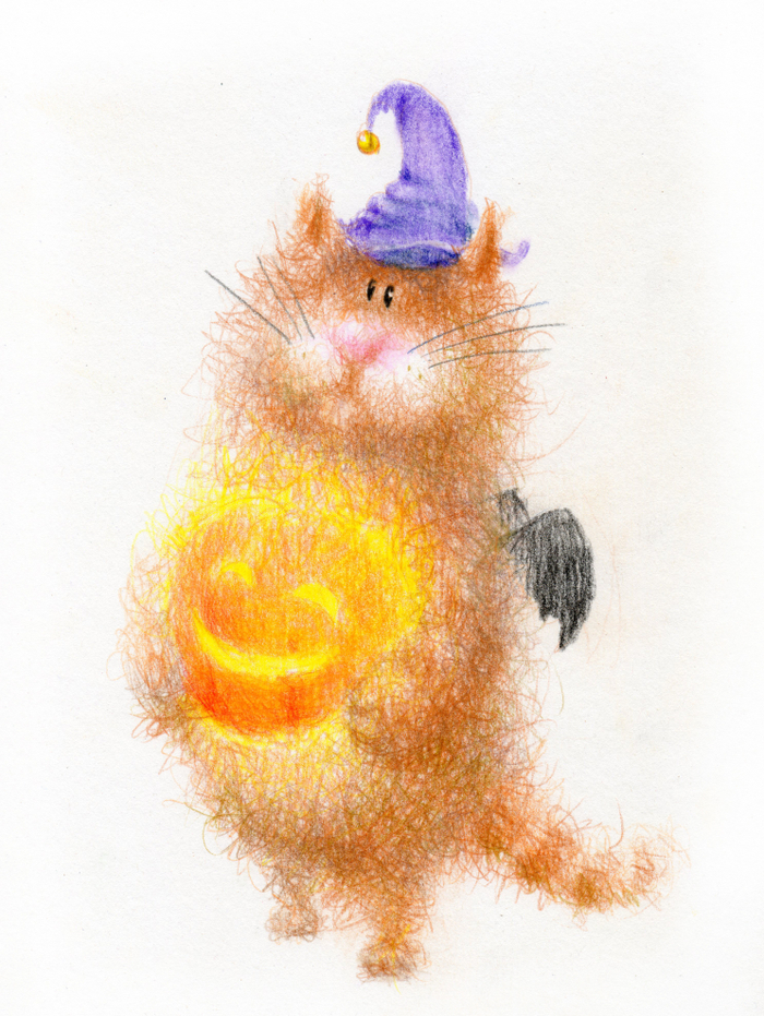 Очень страшный кот