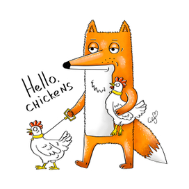 Лиса и Куры