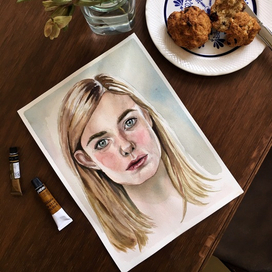 Elle Fanning portrait