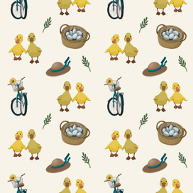 Паттерн с утятами 