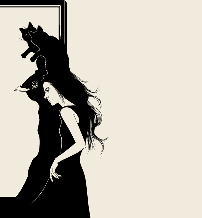 «Она и её кот»©