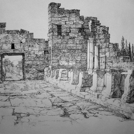 Развалины Иераполиса